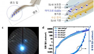 마이크로 OLED로 난치성 뇌질환 치료 '게임 체인저' 기술 제시